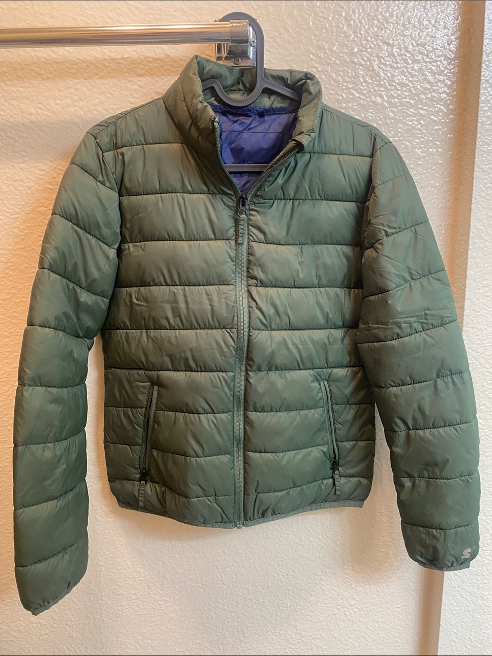STARTER kids Green Quilted Puffer Jacket
